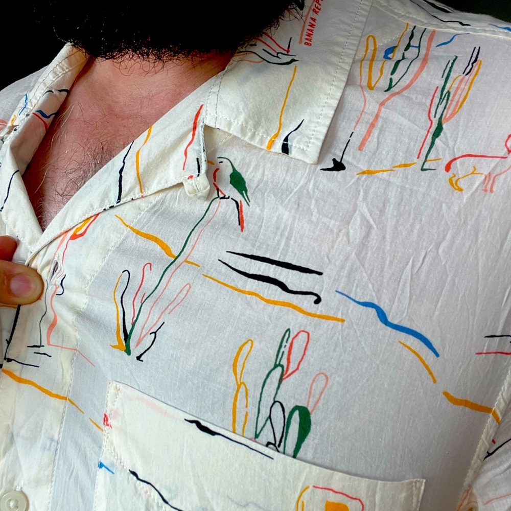 Western Desert Themed Shirt
